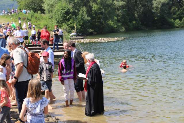 Tauffest am Humboldtsee