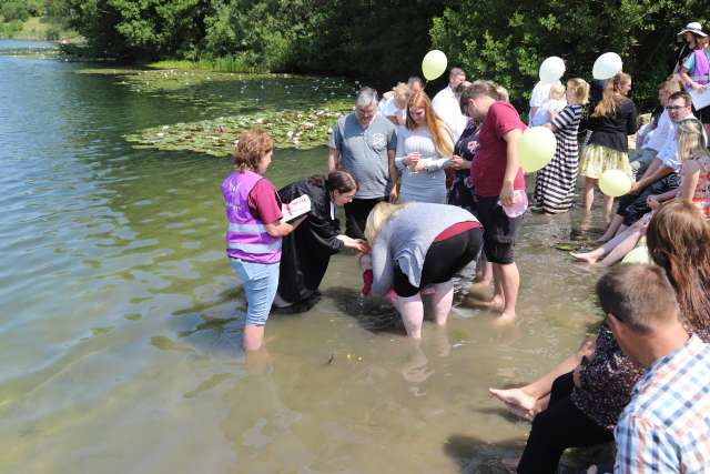 Tauffest am Humboldtsee