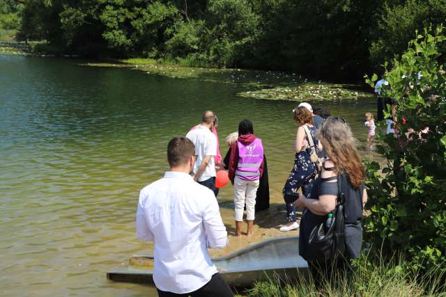 Tauffest am Humboldtsee