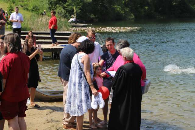 Tauffest am Humboldtsee