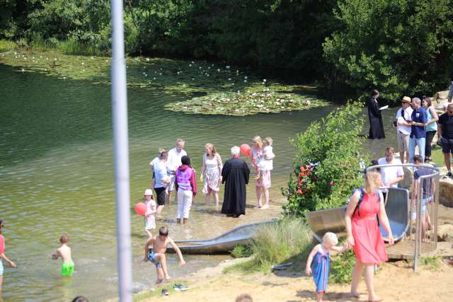 Tauffest am Humboldtsee