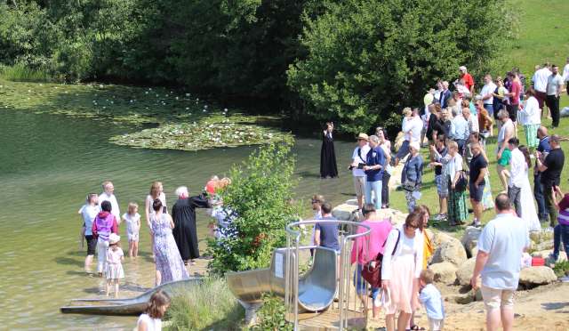 Tauffest am Humboldtsee