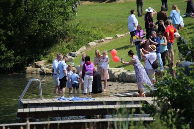 Tauffest am Humboldtsee