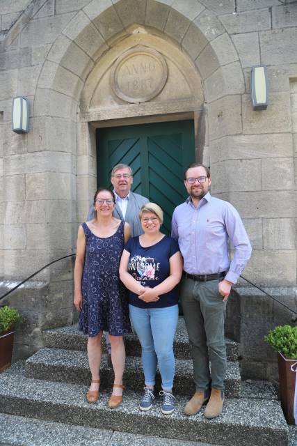 Tür der St. Maternuskapelle erstrahlt in neuem Glanz