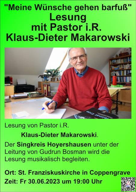 Lesung mit Pastor i.R. Makarowski in der St. Franziskuskirche