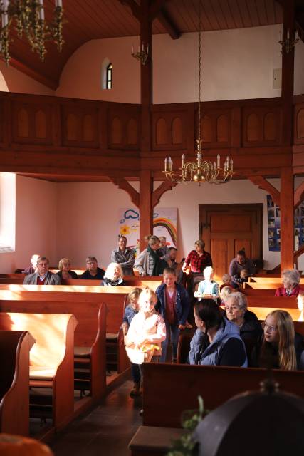 Erntedankfest in der St. Maternuskapelle in Weenzen