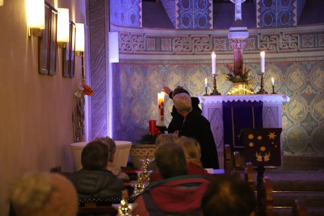 Lichtergottesdienst in der St. Franziskuskirche