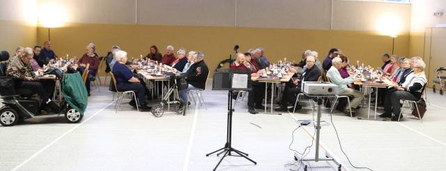 Weihnachtsfeier der Senioren in der Begegnungsstätte in Coppengrave