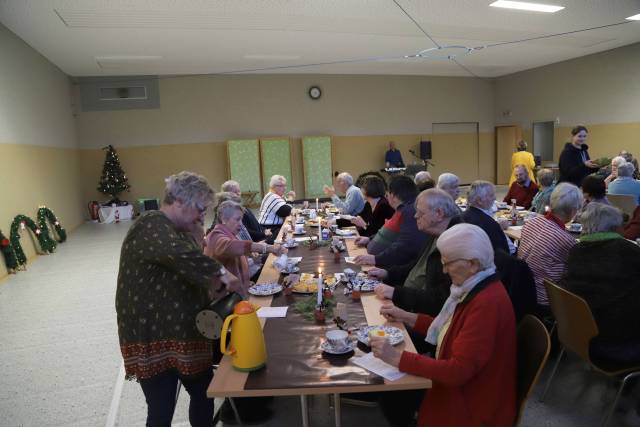 Weihnachtsfeier der Senioren in der Begegnungsstätte in Coppengrave