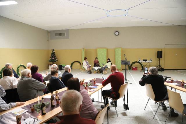 Weihnachtsfeier der Senioren in der Begegnungsstätte in Coppengrave