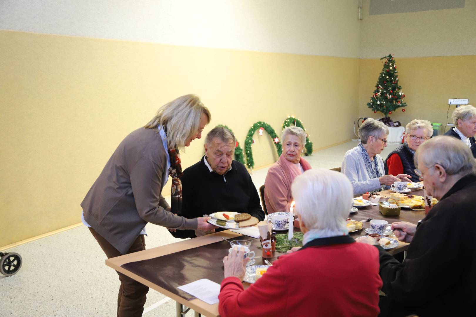 Weihnachtsfeier der Senioren in der Begegnungsstätte in Coppengrave