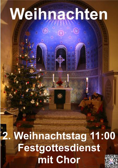 Festgottesdienst am 2. Weihnachtstag