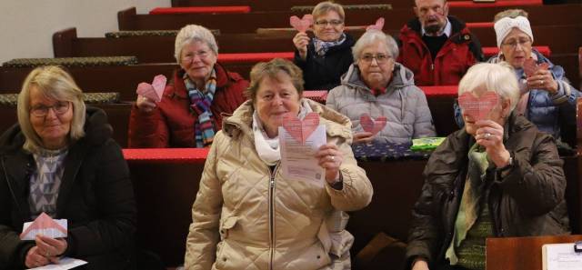 Erster Gottesdienst zur Jahreslosung in der St. Franziskuskirche