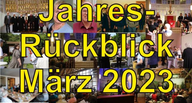 Jahresrückblick März 2023