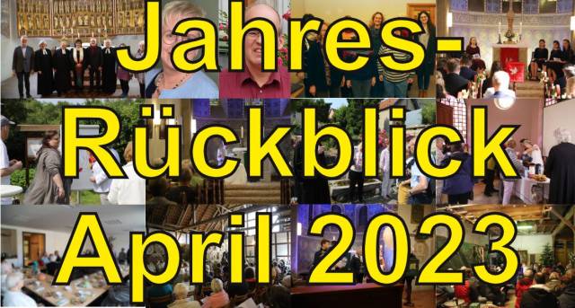 Jahresrückblick April 2023