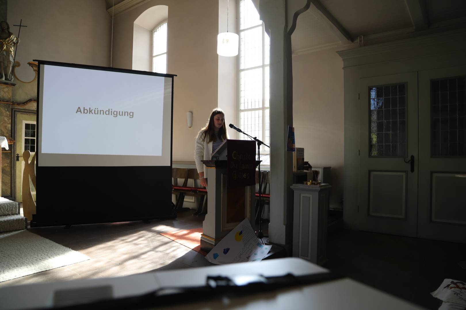 Vorstellungsgottesdienst der Konfirmanden