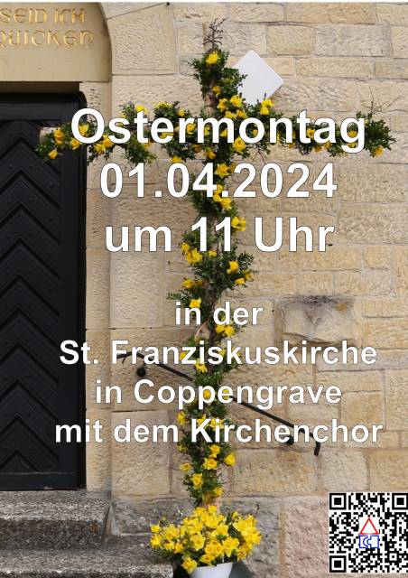 Festgottesdienst am Ostermontag mit Chor