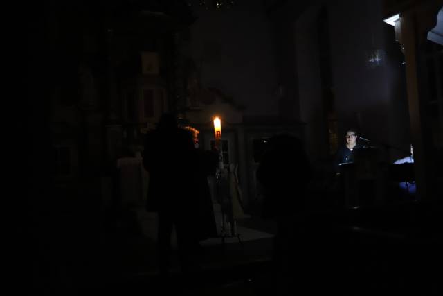 Osternacht in der Katharinenkirche