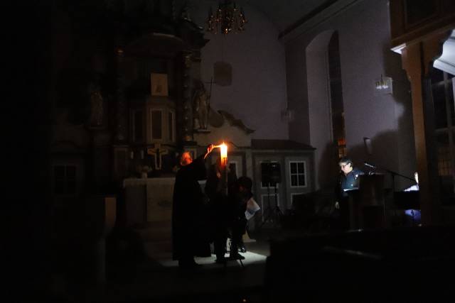 Osternacht in der Katharinenkirche