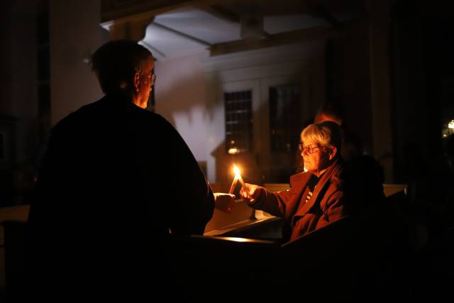 Osternacht in der Katharinenkirche