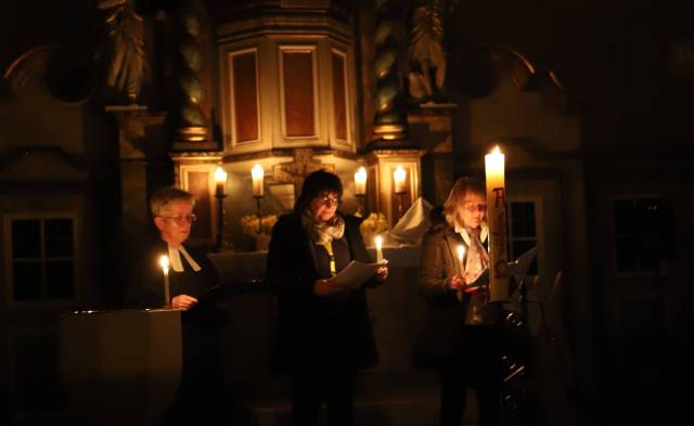 Osternacht in der Katharinenkirche