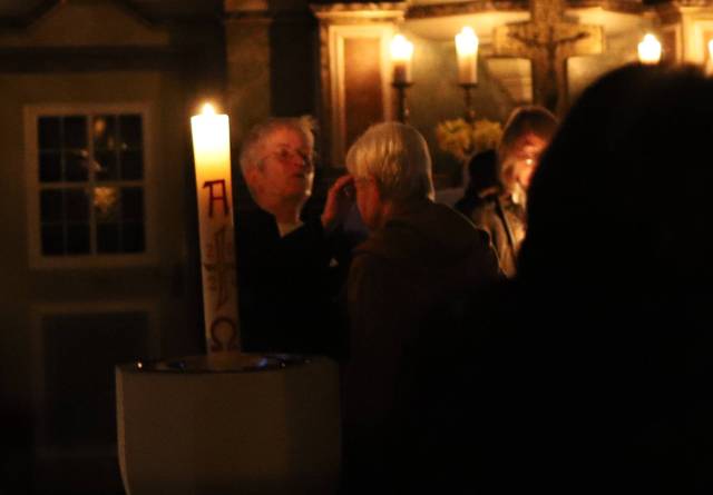 Osternacht in der Katharinenkirche