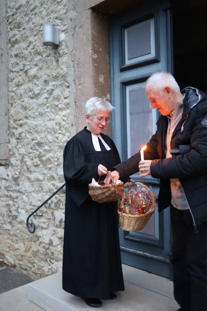 Osternacht in der Katharinenkirche