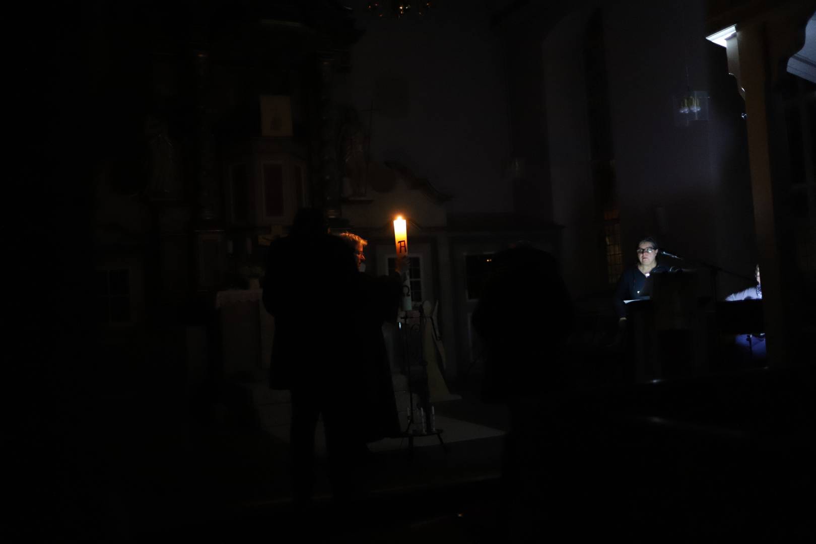 Osternacht in der Katharinenkirche