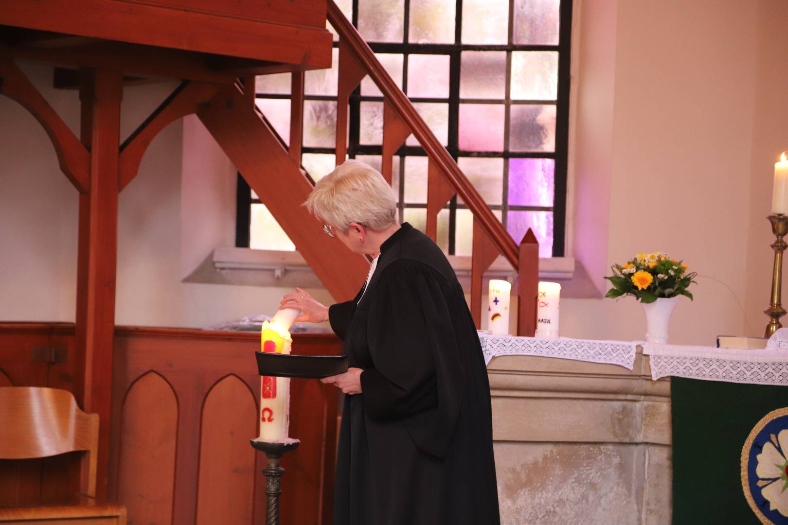 Beichtgottesdienst der Konfirmanden in der St. Maternuskapelle