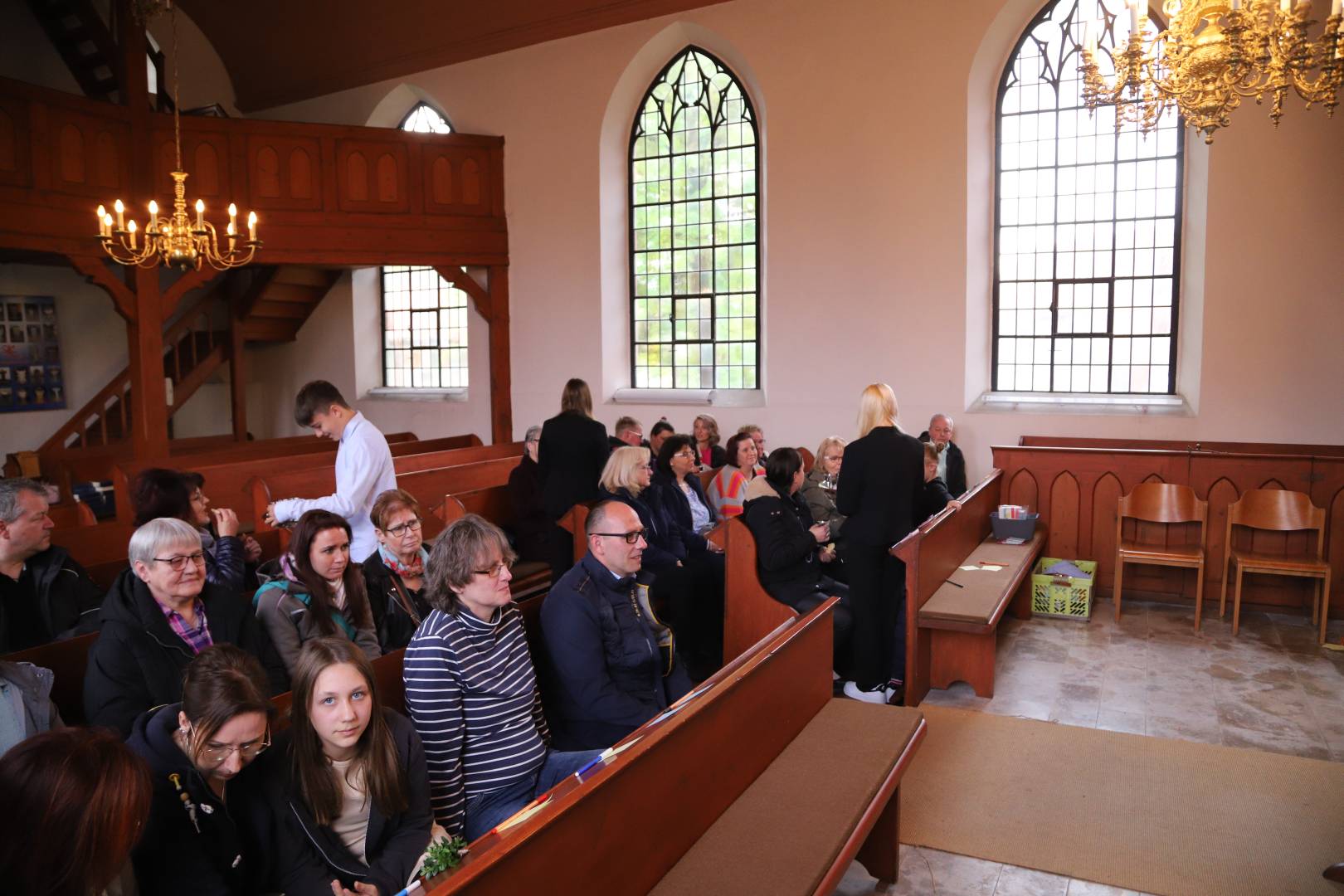 Beichtgottesdienst der Konfirmanden in der St. Maternuskapelle