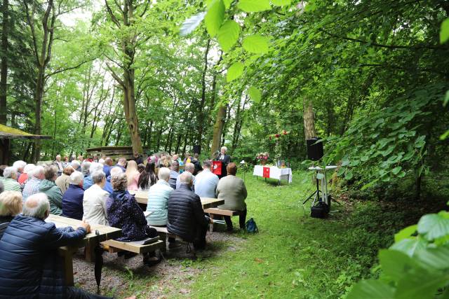 Ökumenischer Pfingstgottesdienst an der Köhlerhütte