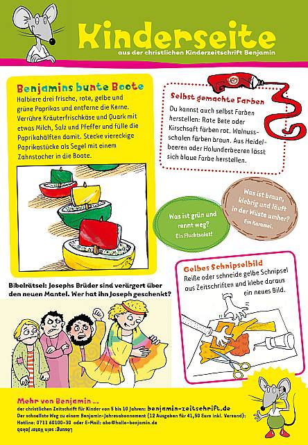 Kinderseite für Euch
