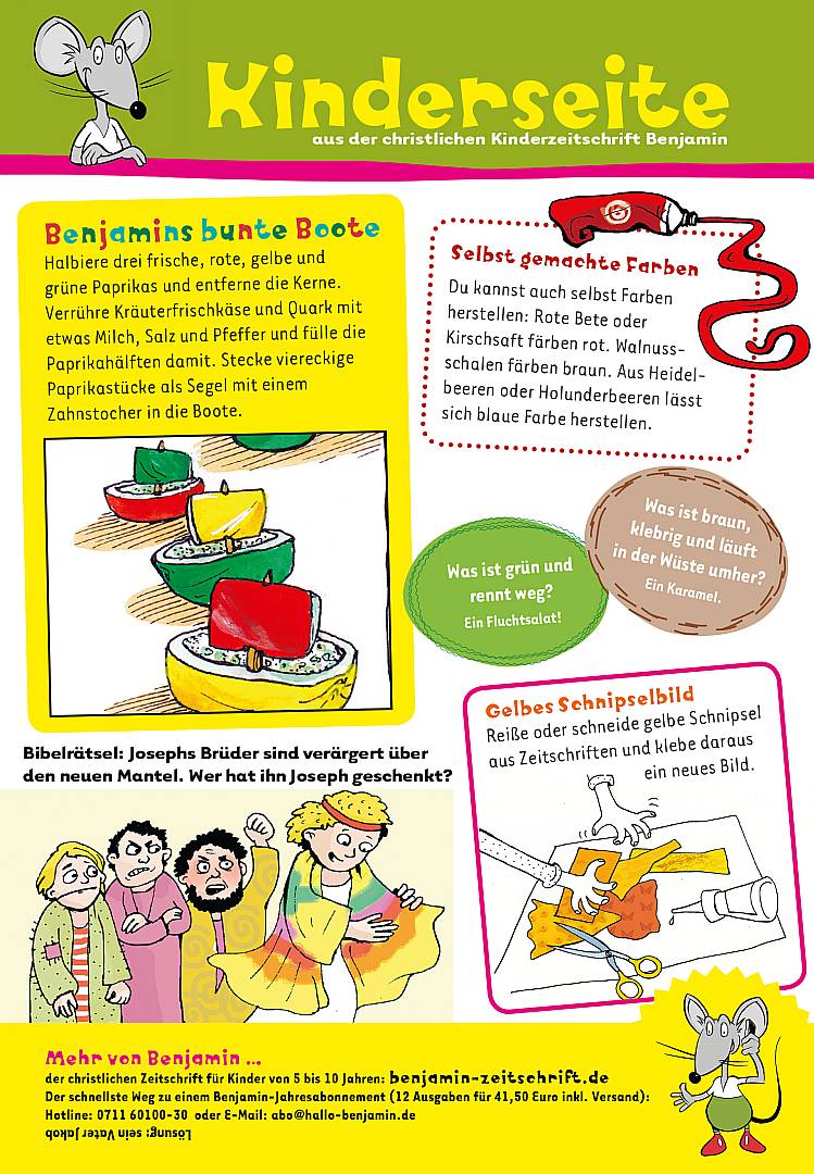 Kinderseite für Euch