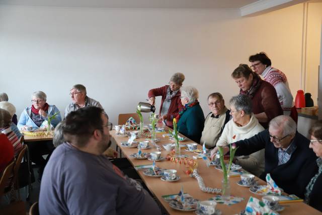 Geburtstagskaffee unserer Senioren