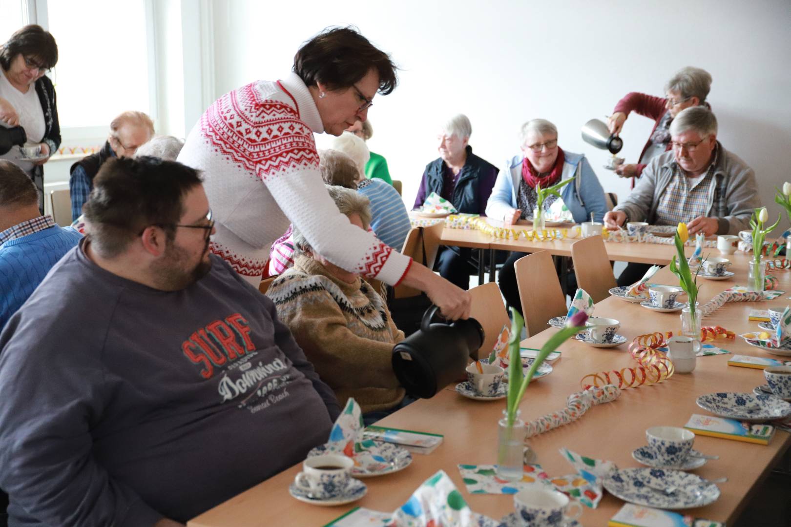 Geburtstagskaffee unserer Senioren