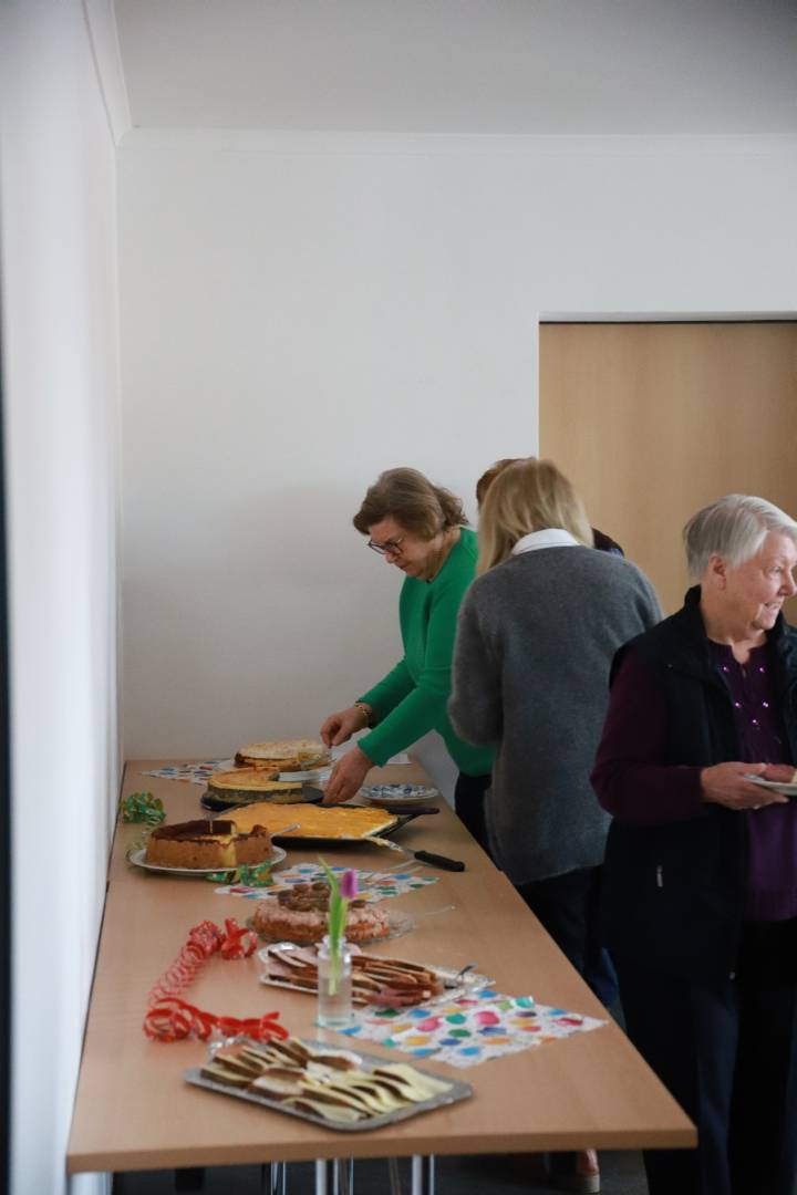 Geburtstagskaffee unserer Senioren