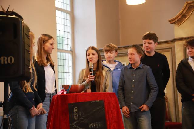 Impressionen vom Vorstellungsgottesdienst der Konfirmanden