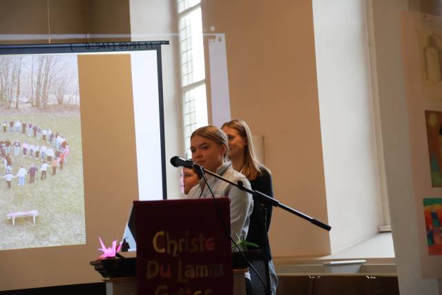 Impressionen vom Vorstellungsgottesdienst der Konfirmanden