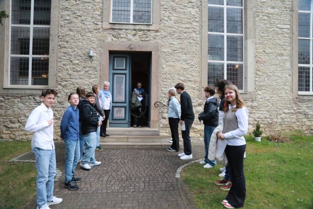 Impressionen vom Vorstellungsgottesdienst der Konfirmanden