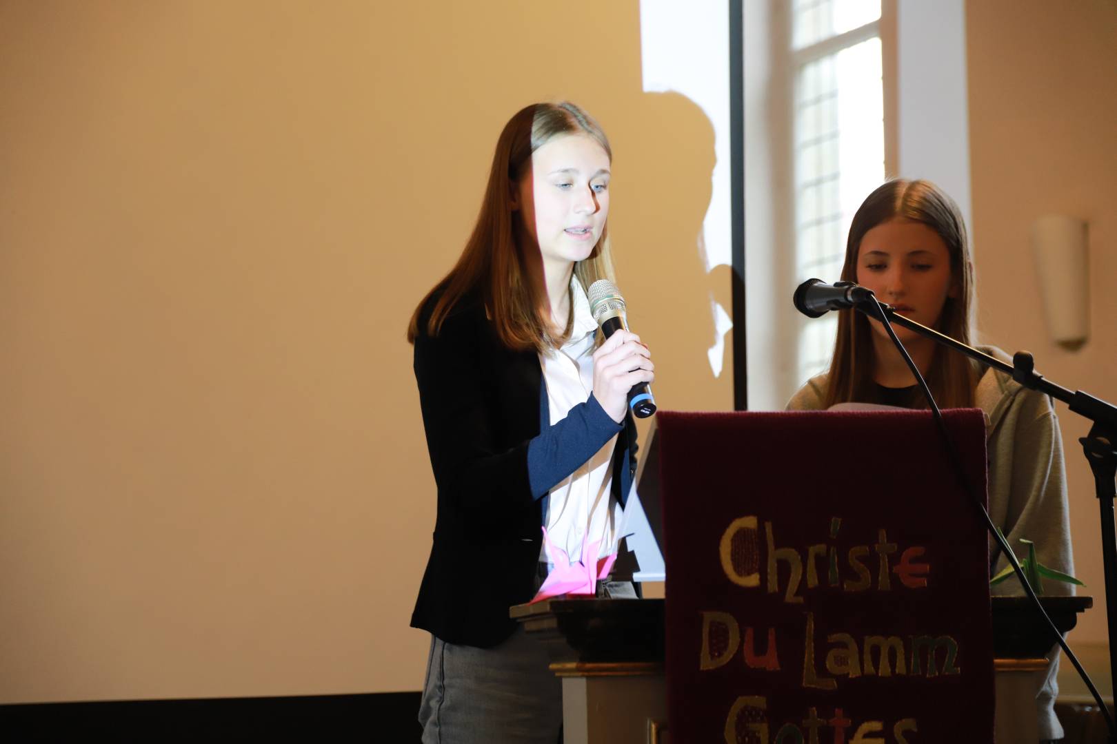 Impressionen vom Vorstellungsgottesdienst der Konfirmanden