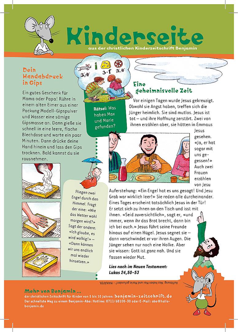 Kinderseite für Euch