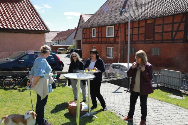 Ostermontag an der St. Franziskuskirche mit Aktionen