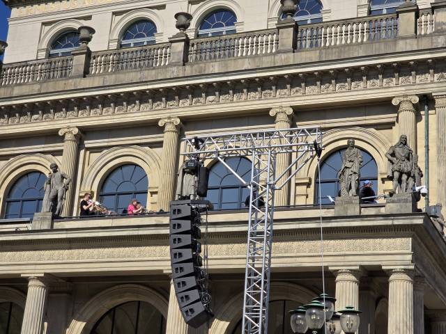 Impressionen von der Eröffnung des Kirchentages in Hannover