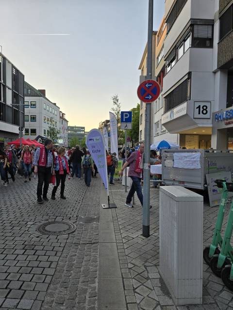 Impressionen von der Eröffnung des Kirchentages in Hannover