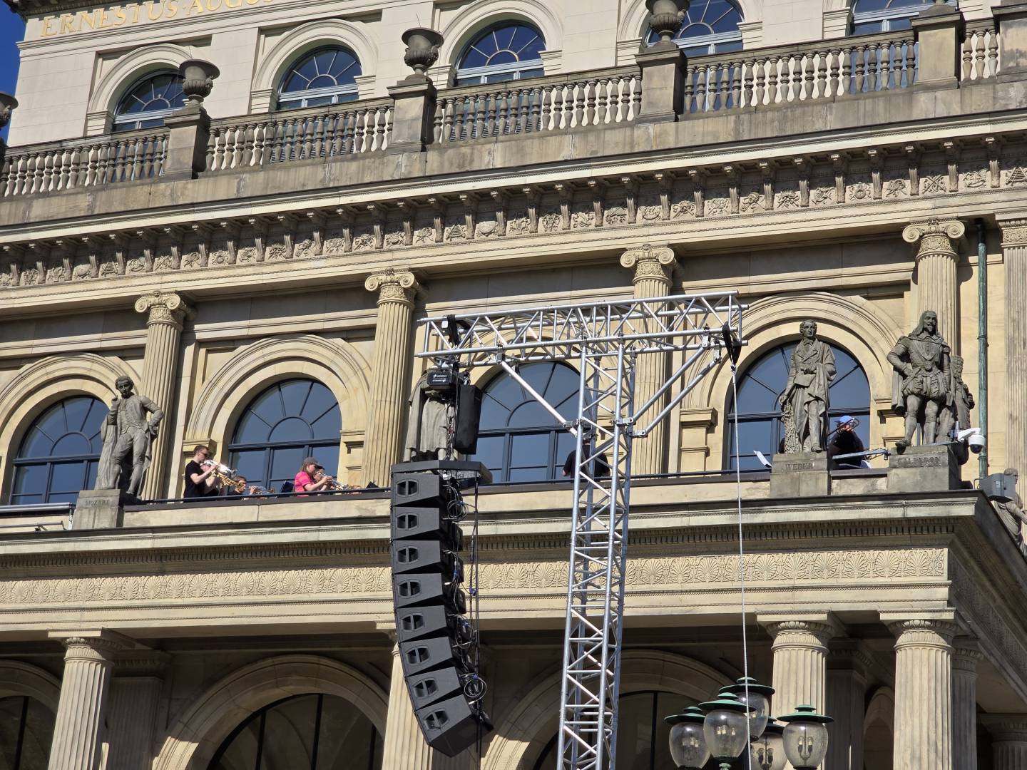 Impressionen von der Eröffnung des Kirchentages in Hannover
