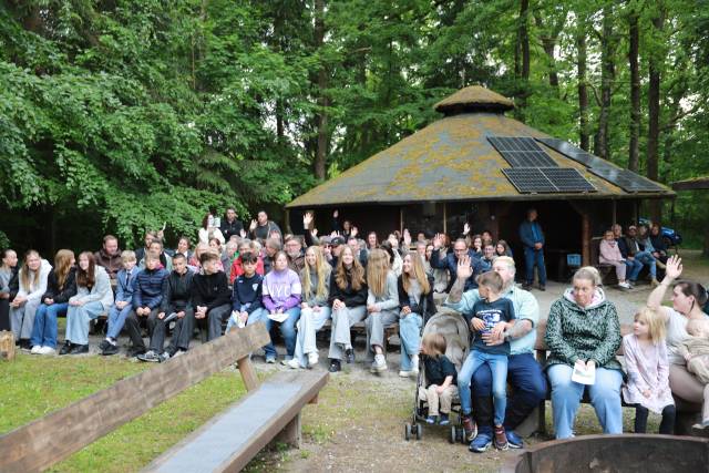 Begrüßungsgottesdienst an der Köhlerhütte