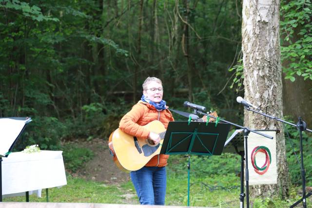 Begrüßungsgottesdienst an der Köhlerhütte