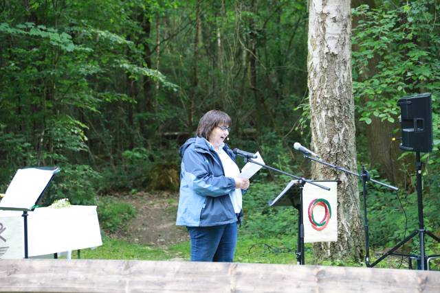 Begrüßungsgottesdienst an der Köhlerhütte
