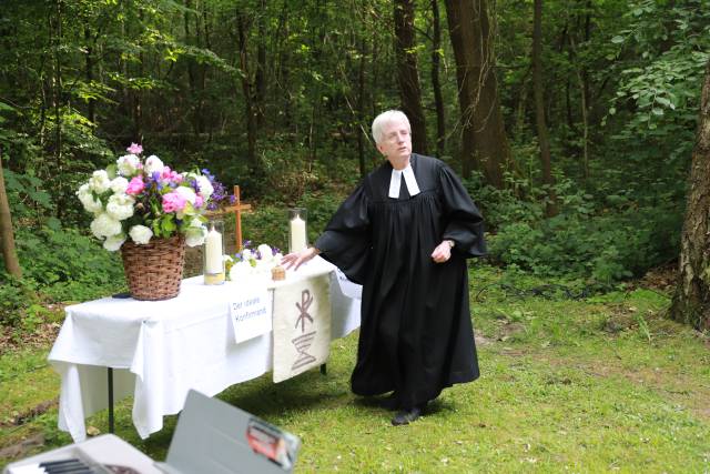 Begrüßungsgottesdienst an der Köhlerhütte