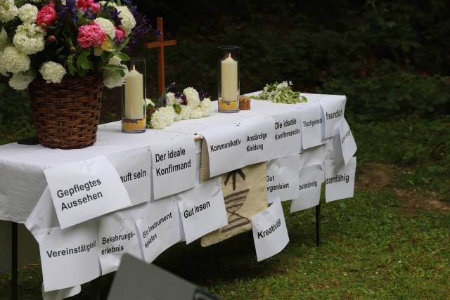 Begrüßungsgottesdienst an der Köhlerhütte